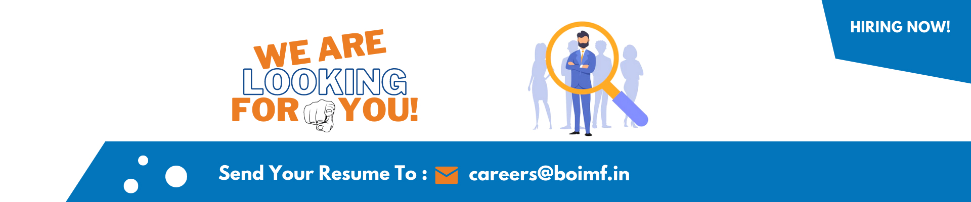 Send Your Resume to carrers@boimf.in